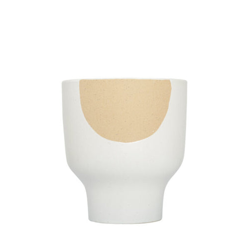 Ash Planter [sz:12cm X 13.5cm Cl:white]