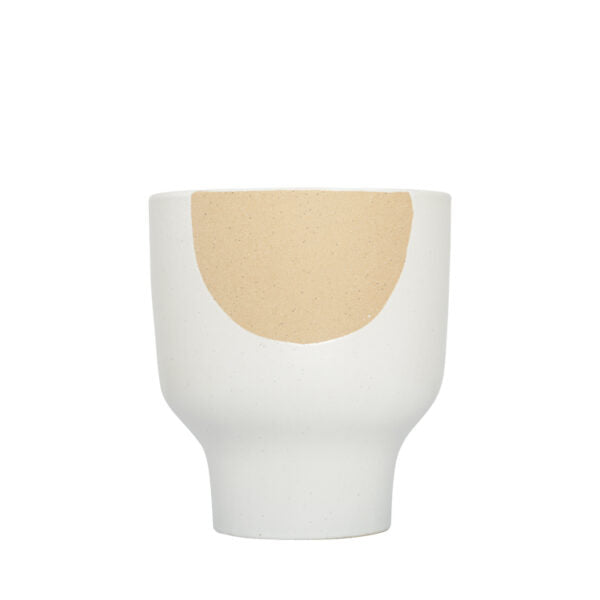 Ash Planter [sz:12cm X 13.5cm Cl:white]