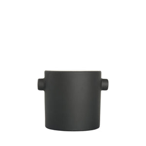 Cyrus Planter [sz:10cm X 10cm Cl:black]