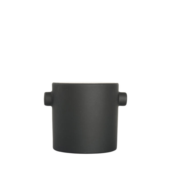 Cyrus Planter [sz:10cm X 10cm Cl:black]