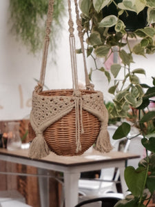 Macrame Hanging Basket