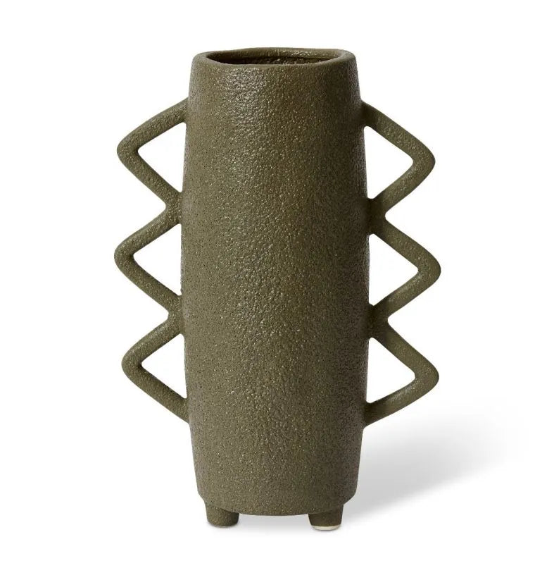 Ximena Vase Dark Olive